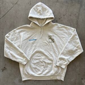 Creme Urban Outfitters Seasonal Changes Hoodie